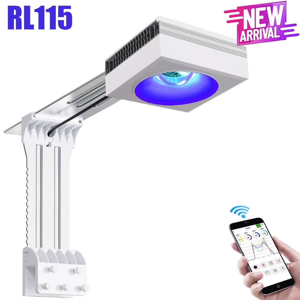 Marine Coral - Lampu Akuarium WiFi PopBloom RL115 BARU