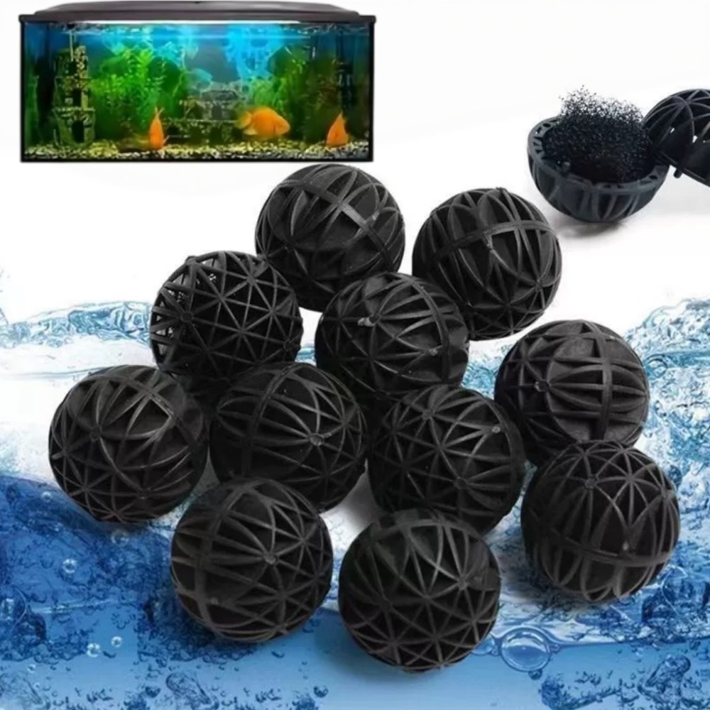 Ocean Aquarium - 20/100 buah Bola Bio untuk Akuarium,