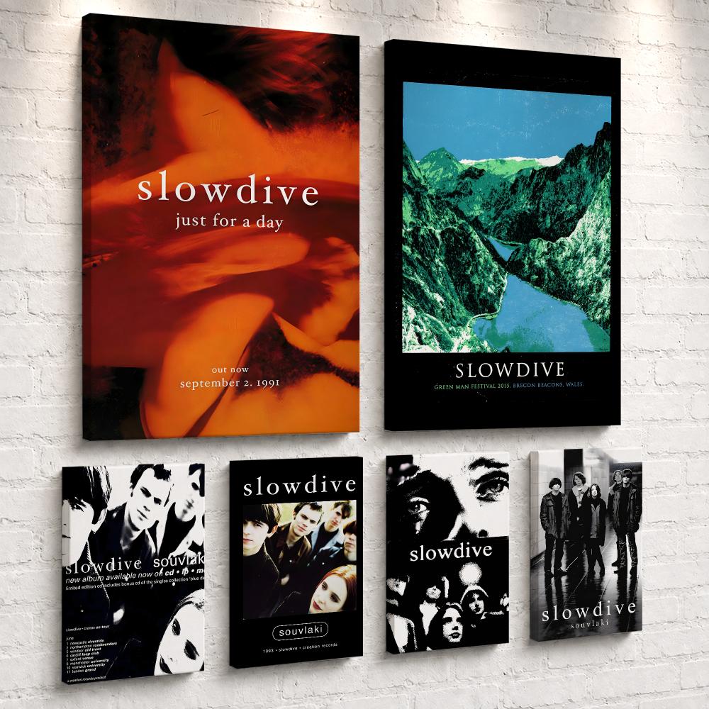 Live Rock - Lukisan Dinding Berbingkai Album Band Rock