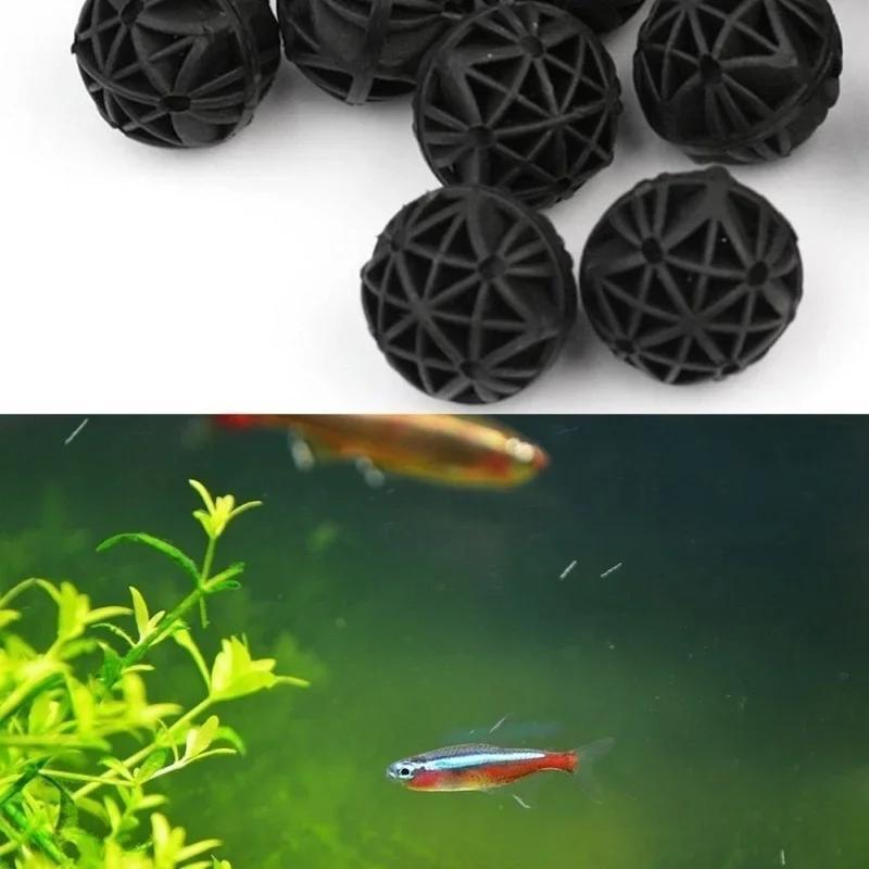 50 Buah Bola Filter Bio Akuari - Marine Fish Tank ulasan dan harga