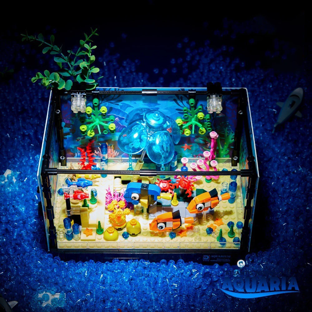 Seri Ide Akuarium Hewan Laut B - Marine Aquarium ulasan dan harga