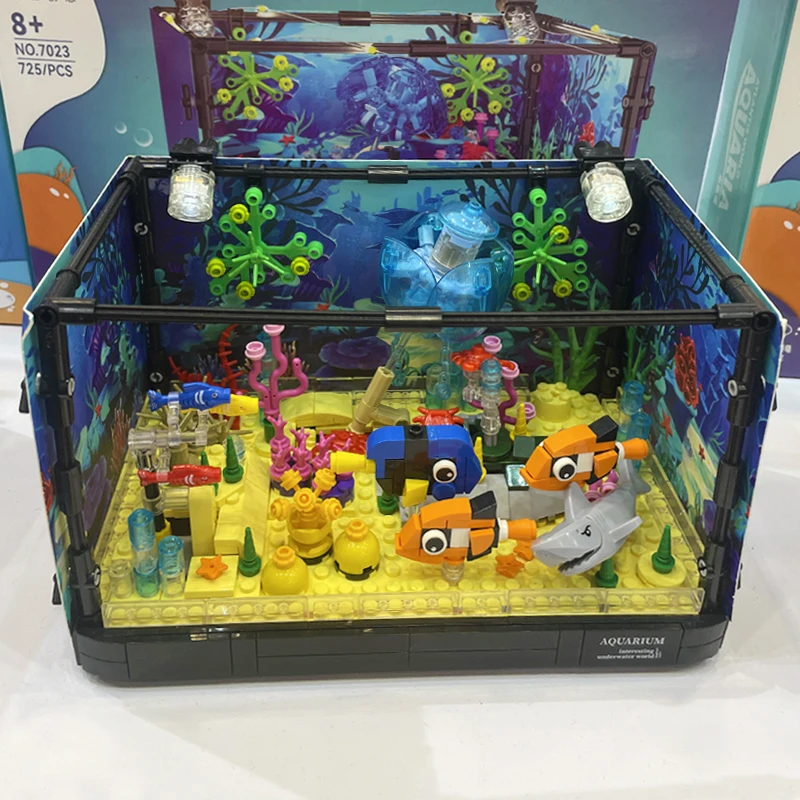Seri Ide Akuarium Hewan Laut B - Marine Aquarium ulasan dan harga