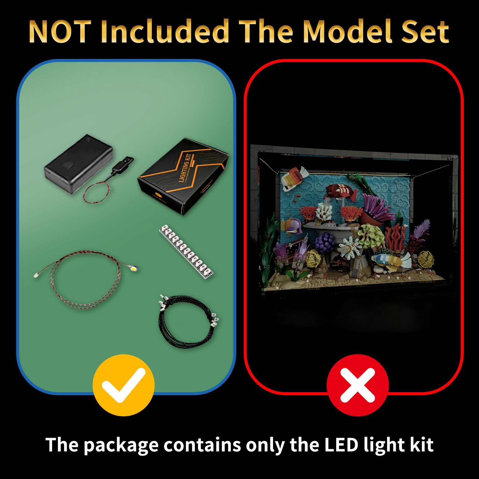 Kit Lampu LED LYBMTWF, kompati - Aquarium Marine Lights ulasan dan harga
