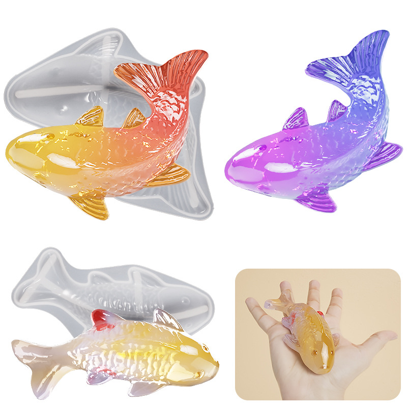 Cetakan Resin Epoksi Bentuk Ik - Marine Fish Tank ulasan dan harga