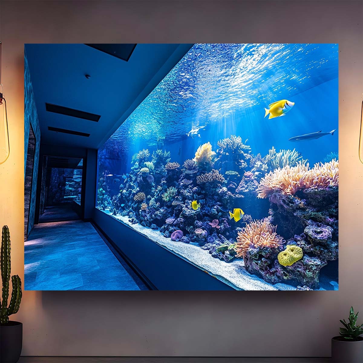 Permadani Akuarium Bawah Air y - Reef Aquarium ulasan dan harga