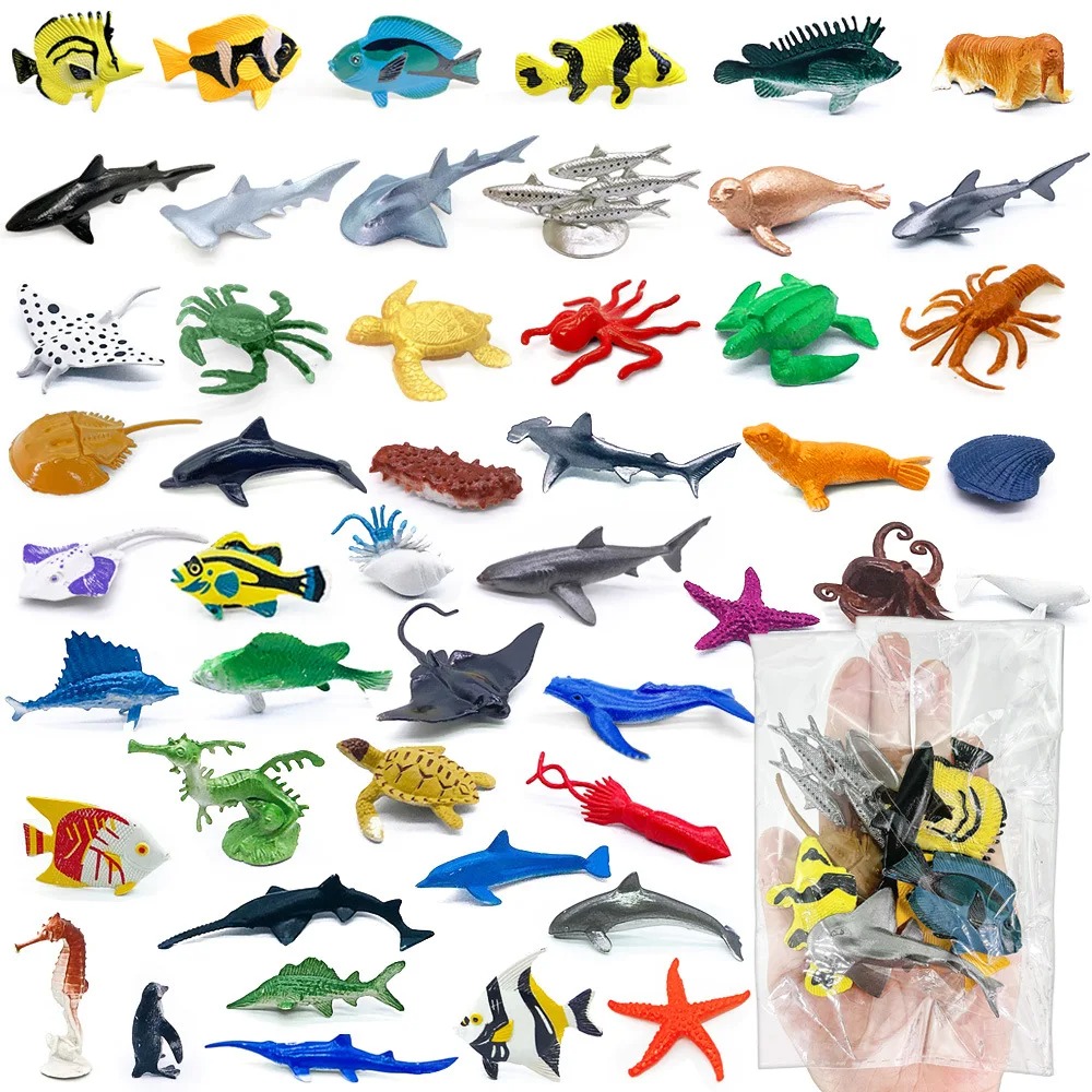 Set Model Dunia Bawah Laut 56- - Marine Coral ulasan dan harga